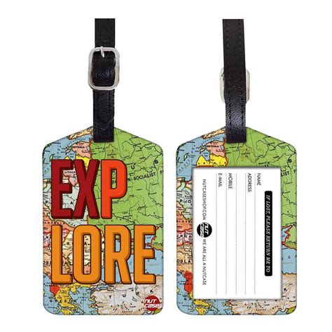 Designer Luggage Tags Travel Accessories Online – Nutcase