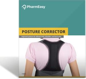 PharmEasy Posture corrector for Men and Women Back / Lumbar Support ...