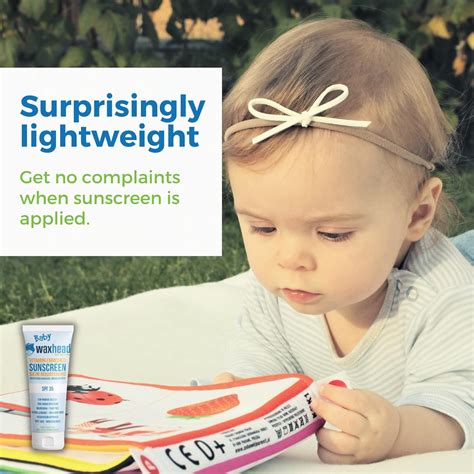 Buy Waxhead Baby Sunscreen 0-6 Months, Infant Sunscreen Bundle Online ...