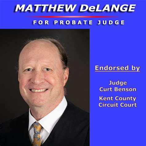 Matthew DeLange for Kent County Probate Judge (@delange4judge ...