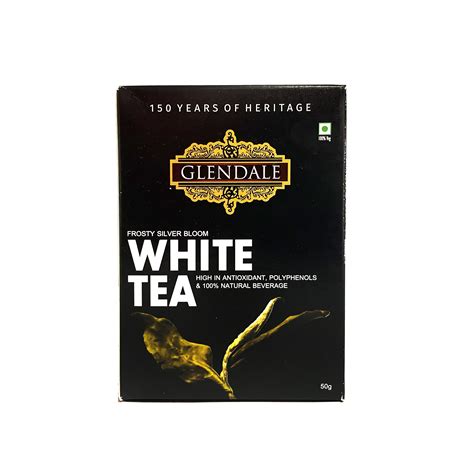 GLENDALE Frosty Silver Bloom White Tea 50 g – Honeybee Tea Company