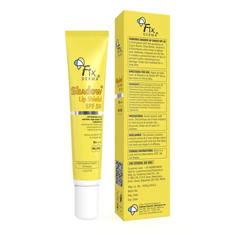 Lip Balm with Sunscreen SPF 50 | Hydrating Protection – Fixderma Skincare