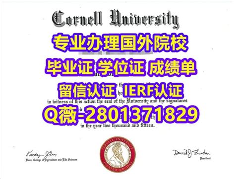 #国外文凭办理Cornell学位证成绩单