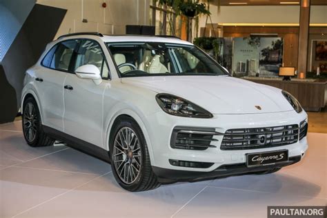 E3 Porsche Cayenne launched in Malaysia - base and S variants available ...