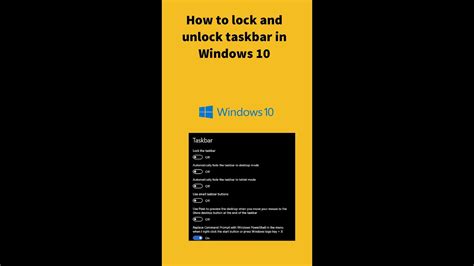 Image result for How to Lock Taskbar