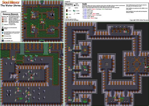 Soul Blazer Maps