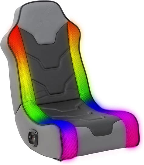 Amazon.com: X-Rocker Cosmos RGB Floor Rocker - LED Gaming Chair for ...