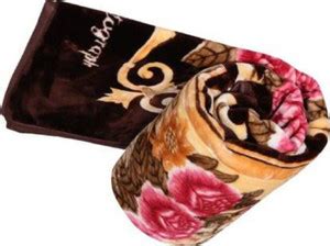 GKM Floral Single AC Blanket for Mild Winter - Buy GKM Floral Single AC ...