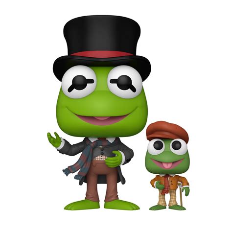 Kermit with Tiny Tim The Muppets Christmas Carol Funko Pop! Movies Vin