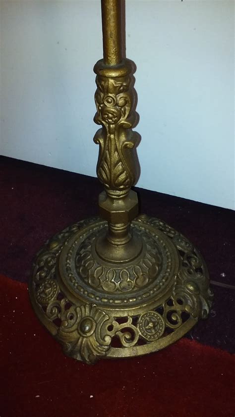 Vintage Cast Iron Floor Lamp For Sale at Vivian Nelson blog