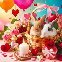 Image result for Bunnies Welcoming Spring