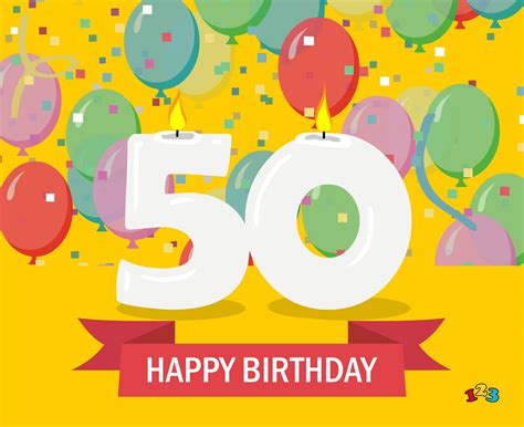 50th birthday - Birthday - send free eCards from 123cards.com