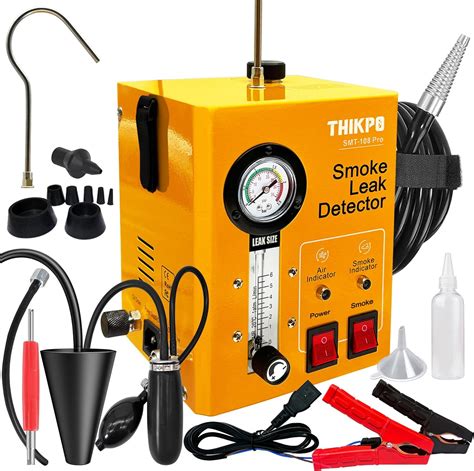 smoke machine automotive with built-in air compressor, professional smoke leak detector for car ...