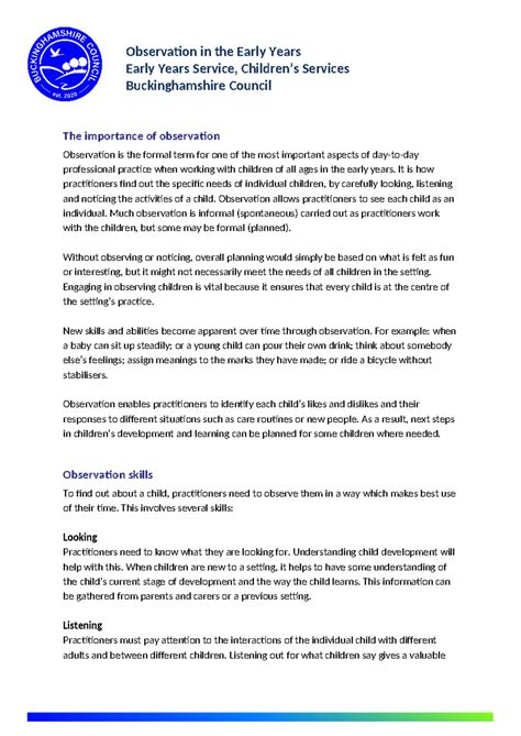 Image result for Event Sampling Observation Early Years