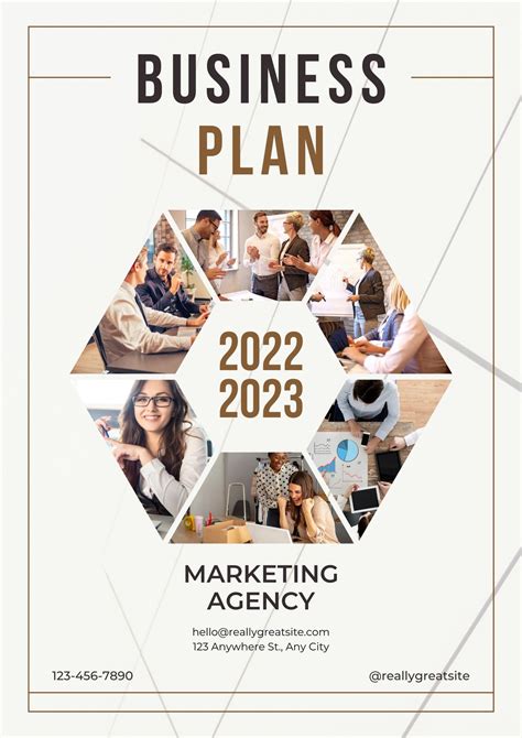 Creative Business Plan Template 的图像结果