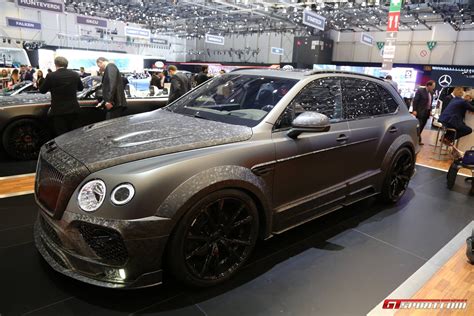 Geneva 2017: Mansory Bentley Bentayga Black Edition