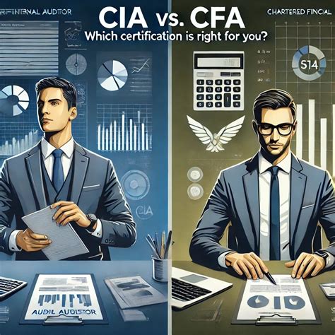 CIA vs. CFA: Which Certification Is Right for You? Choosing between the ...