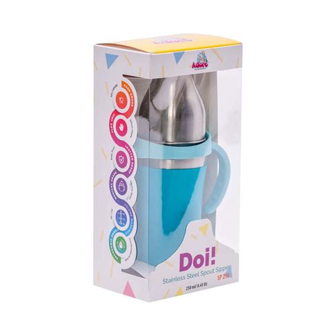 Buy ADORE DOI-STAINLESS STEEL SPOUT SIPPER WITH HANDLE- 250ML Online ...