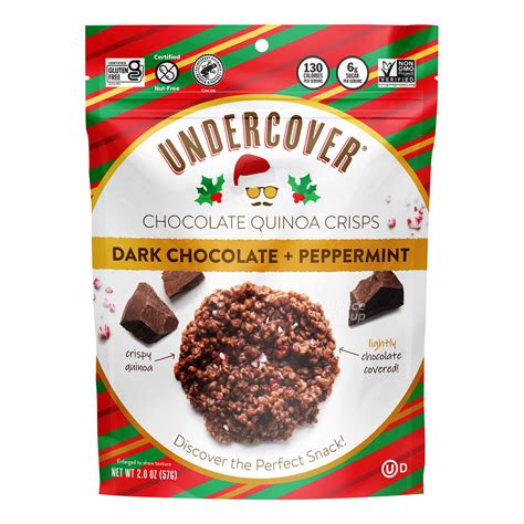 Undercover Chocolate Quinoa Crisps - Dark Chocolate & Peppermint | NTUC ...