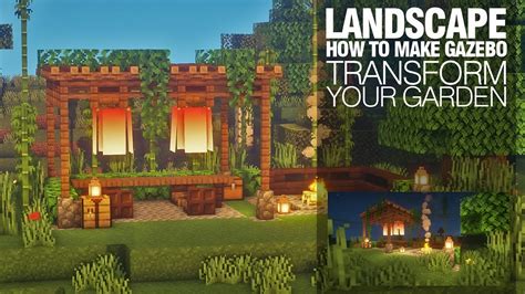 Image result for Minecraft Gazebo Tutorial