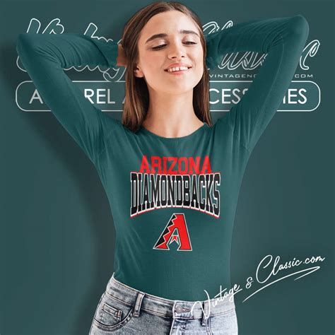 Mlb Ocean Arizona Diamondbacks Shirt - Vintagenclassic Tee