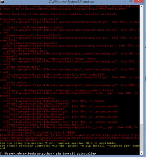 Image result for Installing Python Error On Windows 10