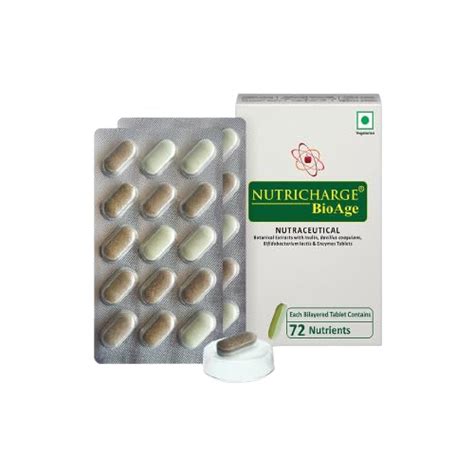 Nutricharge BioAge Supports detoxification (Pack Of 1) : Amazon.in ...