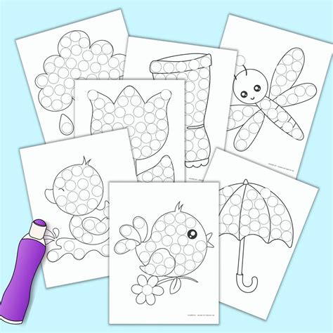 Dot Art Printables