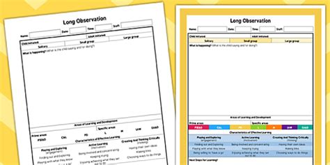 Image result for Observation Checklists EYFS