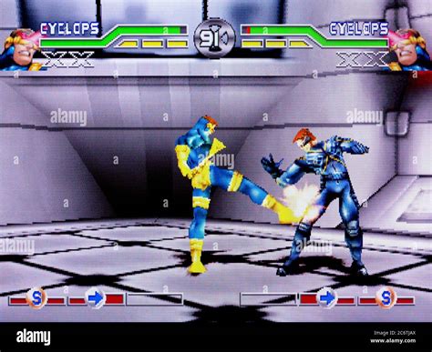 X-Men Mutant Academy - Sony Playstation 1 PS1 PSX - Editorial use only ...