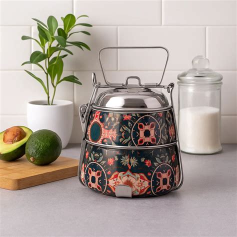 Buy The Tantraa Conoid Two Tier Bento Box Online – Living with Elan