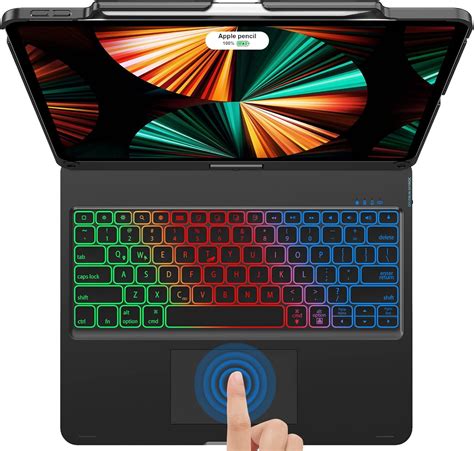 Buy Keyboard for iPad Pro 12.9 inch 2021 5th Generation2020 4th Gen2018 ...