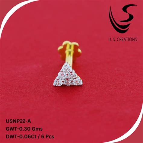 Nosepins | Natural & Lab Diamonds – HM Sarafa Bazar India Pvt Ltd