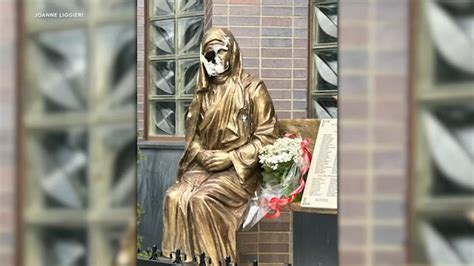 Brooklyn church vandalized: Man arrested after defacing Mother Theresa ...