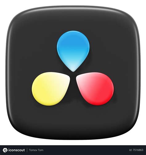 Free Davinci Resolve 3D Icon - Free Download Logos 3D Icons | IconScout