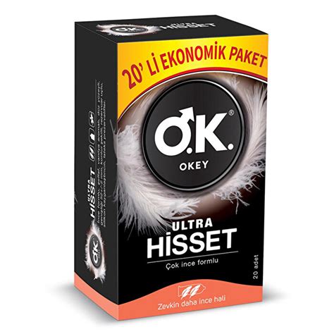 Okey Prezervatif Ultra Hisset Ekonomik 20'li - Yerli Tüket