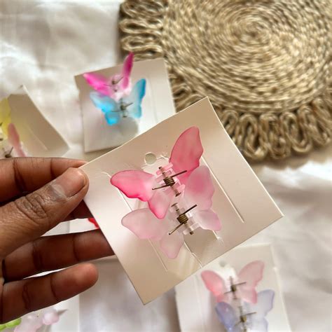 Butterfly Claw Clip - Small - Set of 2 – Scrunchit