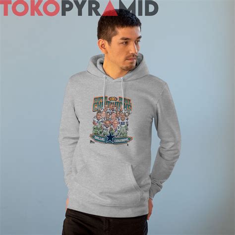 90s Vintage Dallas Cowboys Caricature 1996 Super Bowl XXX Champions ...