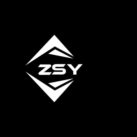 ZSY Circle Letter Logo Design with Circle and Ellipse Shape. ZSY ...