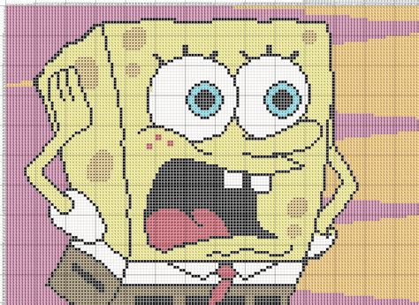 Spongebob Pixel Art at Ryan Gatewood blog