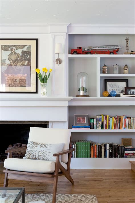 Built In Bookcase By Fireplace at Adam Goudeau blog