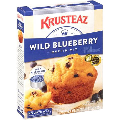 Krusteaz® Wild Blueberry Muffin Mix 17.1 oz. Box - Walmart.com ...