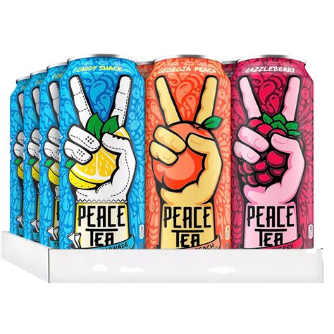 12 Peace Tea Variety Pack, Tea & Lemonade, India | Ubuy