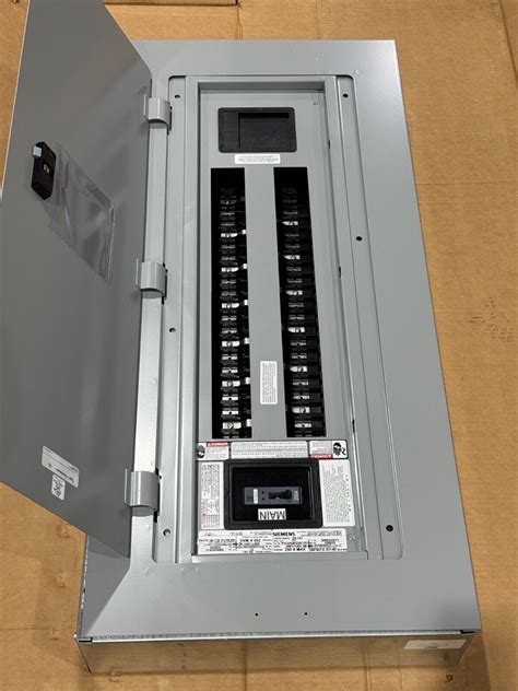 SIEMENS 200 Amp MAIN BREAKER Panel Panelboard 208V/120V 240V P1 | eBay