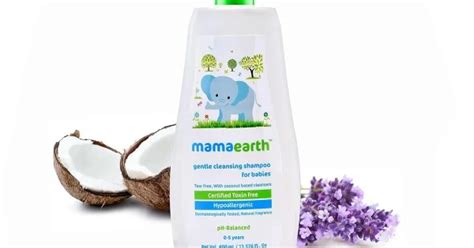 Mamaearth Gentle Cleansing Shampoo for Babies | Infused with Coconut ...