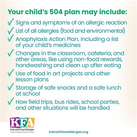 Section 504 Plans for Students with Food Allergies ...