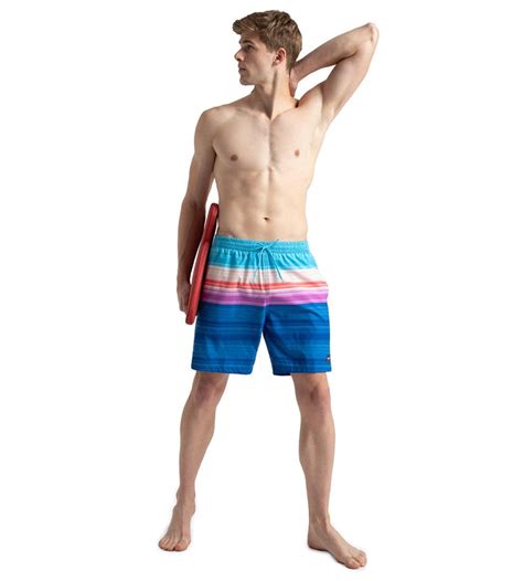 Buy Speedo Men's 4 Way Flex Essential Printed Watershorts With Side ...