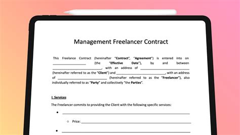 Top 18+ Free Google Docs Contract Templates Docx