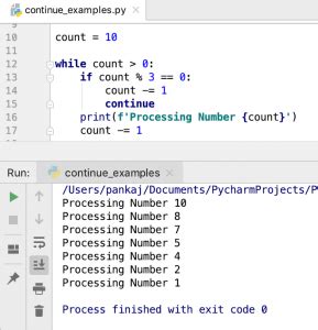 Image result for While with Continue Statement Python