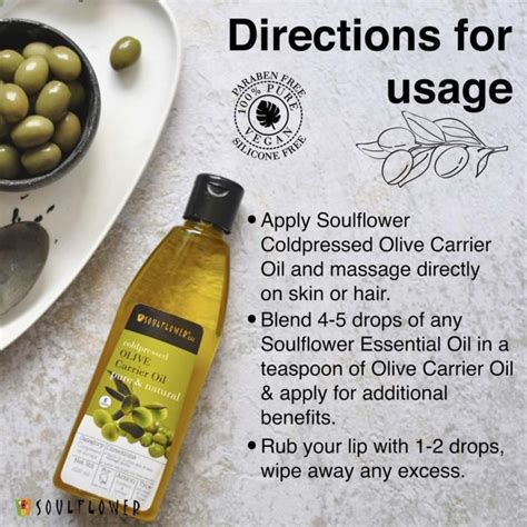 Buy SOULFLOWER OLIVE OIL (225 ML) & CASTOR OIL (225 ML) Online & Get ...